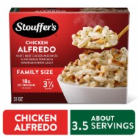 Stouffer’s Chicken Alfredo Pasta Family Size Frozen Chicken Pasta Frozen Dinners Perspective: Main
