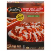 Stouffer's® Family Size Cheesy Garlic Lasagna with Meat Sauce Frozen Meal