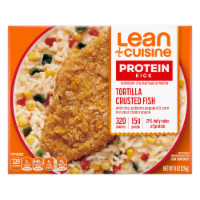 Lean Cuisine Tortilla Crusted Fish Frozen Meal Perspective: Main