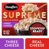 Stouffer’s Supreme Shells and Cheese Three Cheese Boxed Mac & Cheese Dinner Kit Perspective: Main
