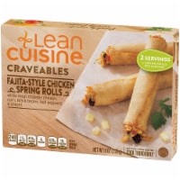 Lean Cuisine Craveables Fajita-Style Chicken Spring Rolls Perspective: Main