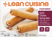 Lean Cuisine Features Garlic Chicken Spring Rolls Perspective: Main