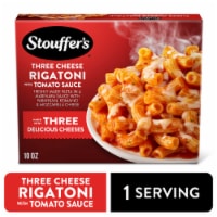 Stouffer’s Three Cheese Pasta Single Serve Frozen Rigatoni Pasta Easy Meals Perspective: Main