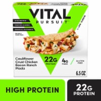 Life Cuisine Cauliflower Crust Chicken Bacon Ranch Piada Gluten Free Frozen Sandwich Frozen Meal