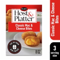 Stouffer's Host & Platter Classic Mac & Cheese Bites Try in Your Air Fryer Frozen Mac & Cheese Balls Perspective: Main