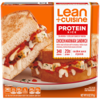 Lean Cuisine® Protein Kick Chicken Marinara Sandwich Frozen Meal Perspective: Main