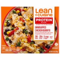 Lean Cuisine® Protein Kick Upwrapped Chicken Burrito Frozen Meal Perspective: Main