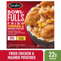 Stouffer's Bowl-Fulls Fried Chicken & Mashed Potatoes Frozen Meal Perspective: Main