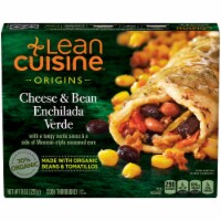 Lean Cuisine Origins Cheese & Bean Enchilada Verde Frozen Meal Perspective: Main