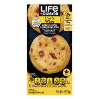 Life Cuisine Bacon & White Cheddar Egg Bites