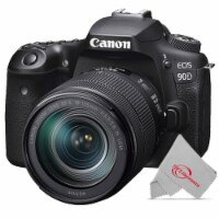 Canon Eos 90d 32.5mp Aps-c Built-in Wi-fi Digital Slr With 18-135mm Lens