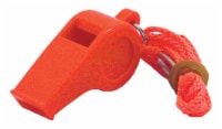 Shoreline Marine Basic Safety Whistle - Orange Perspective: Main