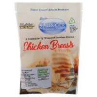 Springer Mountain Farms Frozen Raw Boneless Skinless Chicken Individually Wrapped Breast Perspective: Main