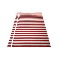 ALEKO FAB10X8REDWT05 Retractable Awning Fabric Replacement - 10 x 8 Feet- Red & White Stripes