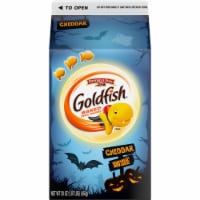 Goldfish Cheddar Crackers Snack Crackers Halloween Edition Perspective: Main