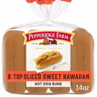 Pepperidge Farm® Bakery Classics Top Sliced Sweet Hawaiian Hot Dog Buns