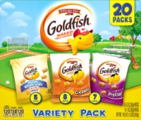 Goldfish Baked Snack Crackers Variety Snack Packs Perspective: Main