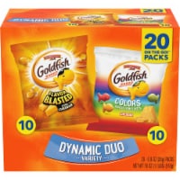 Goldfish Dynamic Duo Colors & Flavor Blasted Crackers Variety Pack