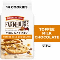 Pepperidge Farm Farmhouse® Thin & Crispy Toffee Milk Chocolate Chip Cookies