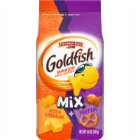 Pepperidge Farm® Goldfish® Mix Xtra Cheddar & Pretzel Baked Snack Crackers