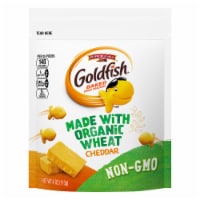 Goldfish® Organic Wheat Cheddar Baked Snack Crackers Perspective: Main