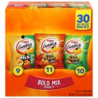 Pepperidge Farm® Goldfish® Baked Snack Crackers Bold Mix Variety Pack Perspective: Main