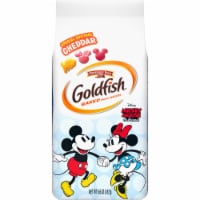 Goldfish® Mickey Mouse & Friends Cheddar Baked Snack Crackers Perspective: Main