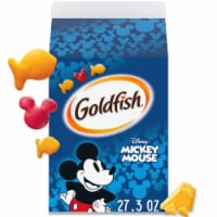Goldfish Disney Mickey Mouse Cheddar Crackers Snack Crackers Perspective: Main