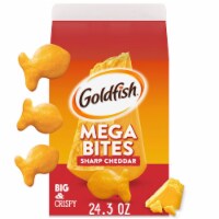 Goldfish® Mega Bites Sharp Cheddar Crackers