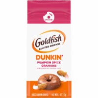 Goldfish Grahams Limited Edition Dunkin' Pumpkin Spice Grahams Snack Crackers