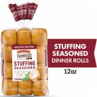 Pepperidge Farm Farmhouse® Holiday Stuffing Seasoned Dinner Rolls, 12 Rolls, 12 Oz Bag Perspective: Main