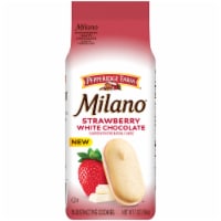 Pepperidge Farm Milano White Chocolate Strawberry Flavored Cookies Perspective: Main