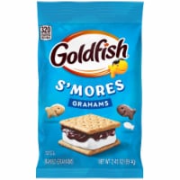 Goldfish® S'mores Grahams Baked Graham Snack Crackers Perspective: Main