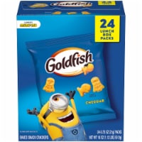 Pepperidge Farm® Goldfish® Minions Cheddar Baked Snack Crackers Perspective: Main