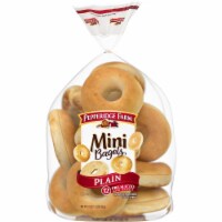 Pepperidge Farm Mini Bagels Plain Perspective: Main