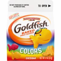 Goldfish Colors Cheddar Cheese Crackers Perspective: Main
