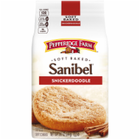Pepperidge Farm Sanibel Soft Baked Snickerdoodle Cookies Perspective: Main