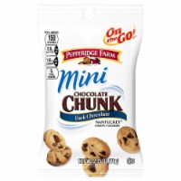 Pepperidge Farm Nantucket Mini Dark Chocolate Chunk Cookies Perspective: Main