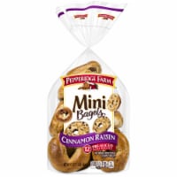 Pepperidge Farm® Mini Cinnamon Raisin Bagels Perspective: Main