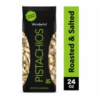 Wonderful Pistachios, In Shell Roasted & Salted Pistachios, 24 Ounce Bag Perspective: Main
