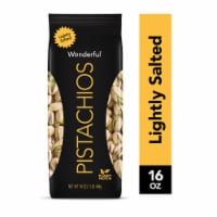 Wonderful Pistachios Roasted Lightly Salted Pistachios Perspective: Main