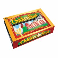 University Games ChickenFoot Professional Size Double 9 Color Dot Dominoes