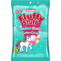 Fluffy Stuff Rainbow Sherbet Valentine Cotton Candy