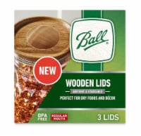 Ball® Regular Mouth Jar Wooden Lids