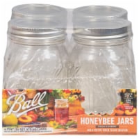 Ball Honeybee Regular Mouth Jars