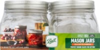 Ball® Collection Elite Wide Mouth Pint Mason Jars Perspective: Main