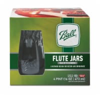 Ball® Glass Flute Jars