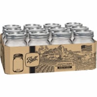 Ball® Smooth Side Jars with Lids - Clear Perspective: Main