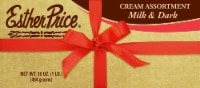 Esther Price Cream Assortment Milk & Dark Chocolates Perspective: Main