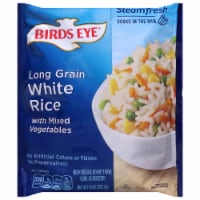 Birds Eye® Steamfresh Selects Frozen Long Grain White Rice & Vegetables Perspective: Main